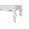 Baxton Studio Callison Spindle Chest in White - leg - Baxton Studio Callison Spindle Chest in White - leg