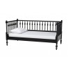 Callison Spindle Daybed in Black - angled - Callison Spindle Daybed in Black - angled