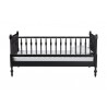 Callison Spindle Daybed in Black - front - Callison Spindle Daybed in Black - front