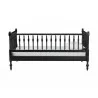 Callison Spindle Daybed in Black - front - Callison Spindle Daybed in Black - front