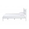 Baxton Studio Callison Spindle Full Platform Bed in White - side - Baxton Studio Callison Spindle Full Platform Bed in White - side