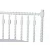 Baxton Studio Callison Spindle Full Platform Bed in White - detail - Baxton Studio Callison Spindle Full Platform Bed in White - detail