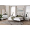 Baxton Studio Callison Spindle Queen 4-Piece Bedroom Set with two nightstands in White - lifestyle 