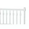 Baxton Studio Callison Spindle Twin 3-Piece Bedroom Set in White - detail - Baxton Studio Callison Spindle Twin 3-Piece Bedroom Set in White - detail