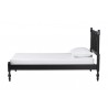 Callison Spindle Twin Platform Bed in Black - side - Callison Spindle Twin Platform Bed in Black - side