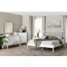 Baxton Studio Denita Spindle Queen 4-Piece Bedroom Set with chest in White - lifestyle - Baxton Studio Denita Spindle Queen 4-Piece Bedroom Set with chest in White - lifestyle