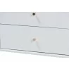 Baxton Studio Denita Spindle Twin 4-Piece Bedroom Set in White - detail 2 - Baxton Studio Denita Spindle Twin 4-Piece Bedroom Set in White - detail 2