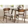 Baxton Studio Everwood 2-Piece Dining Chair Set - Lifestyle - Baxton Studio Everwood 2-Piece Dining Chair Set - Lifestyle