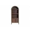 Baxton Studio Hayes Wood Cabinet with Arch Top - Front - Baxton Studio Hayes Wood Cabinet with Arch Top - Front