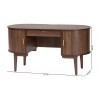 Baxton Studio Hayes Wood Writing Desk - Dimes - Baxton Studio Hayes Wood Writing Desk - Dimes