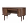 Baxton Studio Hayes Wood Writing Desk - Angled - Baxton Studio Hayes Wood Writing Desk - Angled