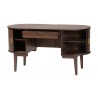 Baxton Studio Hayes Wood Writing Desk - Angled 2 - Baxton Studio Hayes Wood Writing Desk - Angled 2