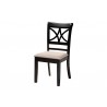 Julia 5-Piece Dining Set - angled chair - Julia 5-Piece Dining Set - angled chair