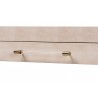 Baxton Studio Nira Faux Shagreen Console Table - Handle