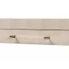 Baxton Studio Nira Faux Shagreen Console Table - Handle - Baxton Studio Nira Faux Shagreen Console Table - Handle