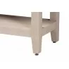 Baxton Studio Nira Faux Shagreen Console Table - Legs - Baxton Studio Nira Faux Shagreen Console Table - Legs