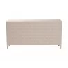 Baxton Studio Nira Faux Shagreen Sideboard  -  Back - Baxton Studio Nira Faux Shagreen Sideboard  -  Back