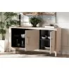Baxton Studio Nira Faux Shagreen Sideboard  -  Lifestyle 2 - Baxton Studio Nira Faux Shagreen Sideboard  -  Lifestyle 2