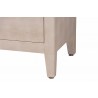 Baxton Studio Nira Faux Shagreen Storage Cabinet - Leg