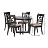 Penny 5-Piece Dining Set - dimes - Penny 5-Piece Dining Set - dimes