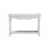 Baxton Studio Rafferty Distressed Console Table - Front - Baxton Studio Rafferty Distressed Console Table - Front