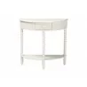 Baxton Studio Raynera Bobbin-Leg Demilune Console Table - front - Baxton Studio Raynera Bobbin-Leg Demilune Console Table - front