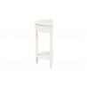 Baxton Studio Raynera Bobbin-Leg Demilune Console Table - side