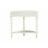 Baxton Studio Raynera Bobbin-Leg Demilune Console Table - back - Baxton Studio Raynera Bobbin-Leg Demilune Console Table - back