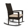 Tortuga Outdoor Bayview Rocking Chairs- Pecan Side