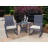 Tortuga Outdoor Bayview Rocking Chairs Legs- Driftwood