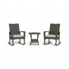 Tortuga Outdoor Bayview Rocking Chairs Legs- Driftwood Front