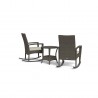 Tortuga Outdoor Bayview Rocking Chairs Legs- Driftwood Side