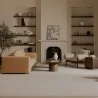 Moe’s Home Collection Hadley Coffee Table in Warm Brown - Lifestyle 2 - Moe’s Home Collection Hadley Coffee Table in Warm Brown - Lifestyle 2