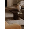 Moe’s Home Collection Hadley Coffee Table in Warm Brown - Lifestyl Edge Angle