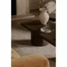 Moe’s Home Collection Hadley Coffee Table in Warm Brown - Lifestyl Edge Angle - Moe’s Home Collection Hadley Coffee Table in Warm Brown - Lifestyl Edge Angle