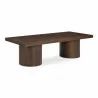 Moe’s Home Collection Hadley Coffee Table in Warm Brown - Angled View - Moe’s Home Collection Hadley Coffee Table in Warm Brown - Angled View