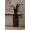 Moe’s Home Collection Hadley Console Table in Warm Brown - Lifestyle Edge