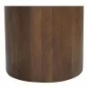 Moe’s Home Collection Hadley Console Table in Warm Brown - Leg Detail - Moe’s Home Collection Hadley Console Table in Warm Brown - Leg Detail