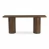 Moe’s Home Collection Hadley Console Table in Warm Brown - Front - Moe’s Home Collection Hadley Console Table in Warm Brown - Front