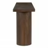 Moe’s Home Collection Hadley Console Table in Warm Brown - Side View - Moe’s Home Collection Hadley Console Table in Warm Brown - Side View