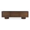 Moe’s Home Collection Hadley Media Unit in Warm Brown - Bac View