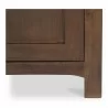 Moe’s Home Collection Gene Charging Nightstand in Dark Brown - Leg Close-up - Moe’s Home Collection Gene Charging Nightstand in Dark Brown - Leg Close-up