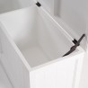 Nova Solo Halifax Storage Chest - White Detail