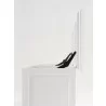 Nova Solo Halifax Storage Chest - White - Side Opened Angle - Nova Solo Halifax Storage Chest - White - Side Opened Angle