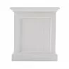 Nova Solo Halifax Storage Chest - White - Side Angle - Nova Solo Halifax Storage Chest - White - Side Angle
