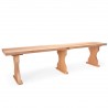 All Things Cedar 6' Backless Bench