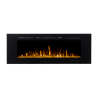 Modern Flames Challenger 60" Recessed Electric Fireplace - CEF-60B - Front Angle