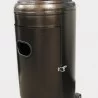 AZ Patio Heaters Outdoor Patio Heater in Hammered Bronze - Detail - AZ Patio Heaters Outdoor Patio Heater in Hammered Bronze - Detail