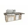 Bull BBQ BBQ Outdoor Kitchen & Grill - Set Option 2 - Bull BBQ BBQ Outdoor Kitchen & Grill - Set Option 2