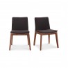 Moe's Home Collection Deco Dining Chair Black - Set of 2 